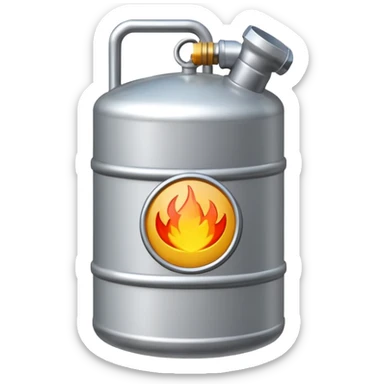 fuel container sticker