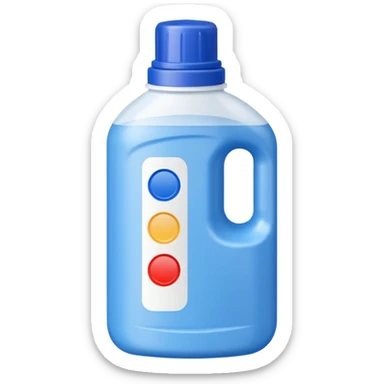 detergent bottle sticker