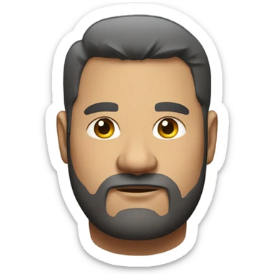 a massive, huge, fat man sticker