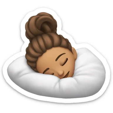 Ariana Grande sleeping sticker