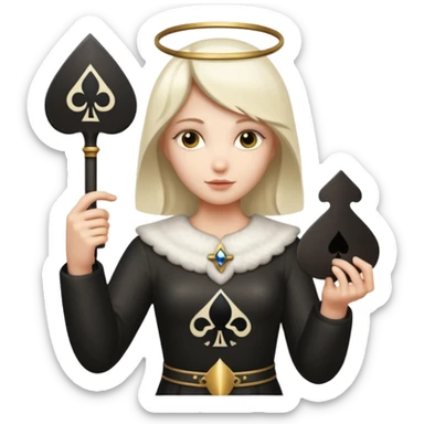 Angels and aces sticker