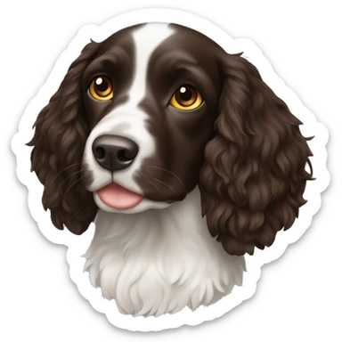 Springer spaniel sticker