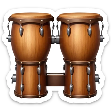 Damaru drums of lord shiva sticker