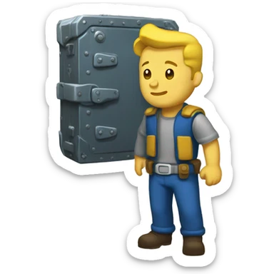 Vault boy sticker