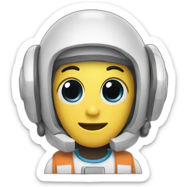 Espacio y mercadeo sticker