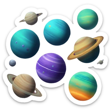 planets sticker