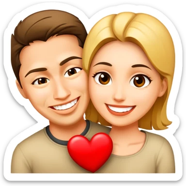 girlfriend and boyfriend  sticker