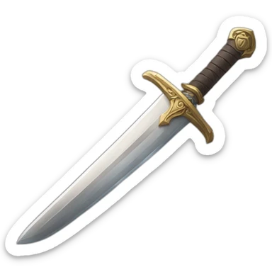 unique epic,rarest ,strongest,sharpest sword sticker