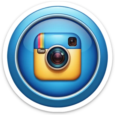 İnstagram mavi tik sticker