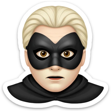 crie um serial killer mascarado sticker