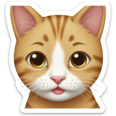 Cutest cat emojis sticker