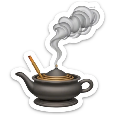 incense catholic sticker