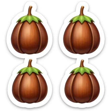 chestnut without face sticker