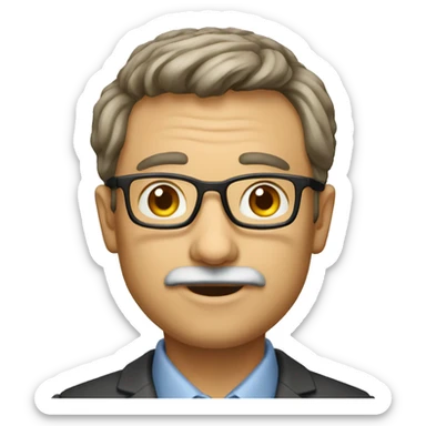 Professor , calvo sticker