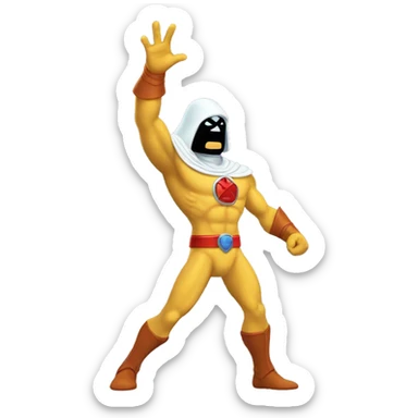 He-man high-fiving space ghost sticker