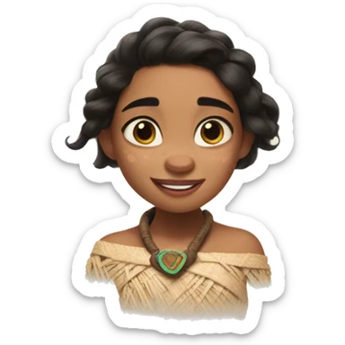 Pua from moana sticker