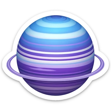 Ringed Planet sticker