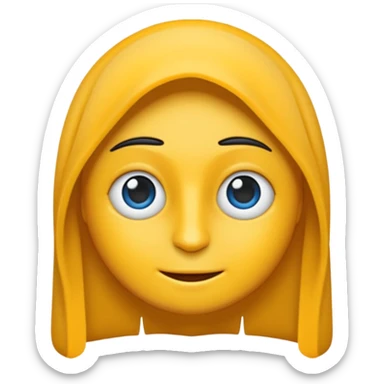 Merhaba emoji olarak mavi tik istiyorum sticker