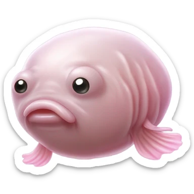 blobfish sticker
