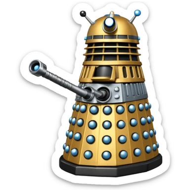 60s dalek sticker