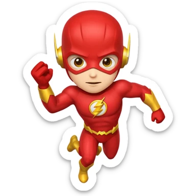 Flash man  whatsapp emoji sticker