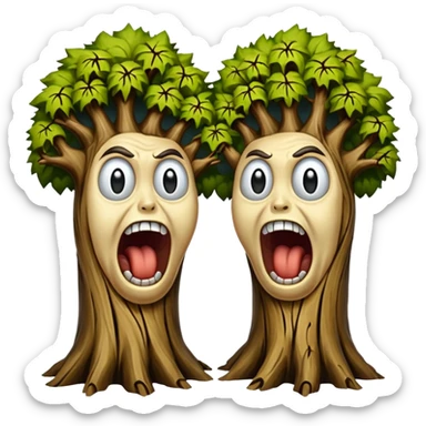 screaming trees sticker