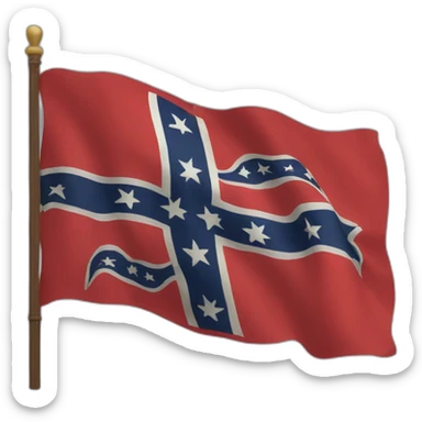 georgia flag sticker