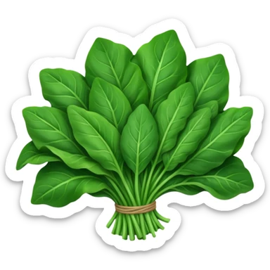 Leafy greens sticker