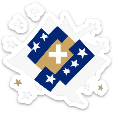 Eureka Flag sticker