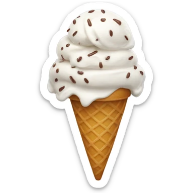 Ice cream  sticker