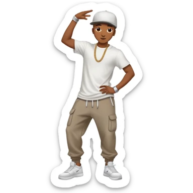 hiphop dancer  sticker