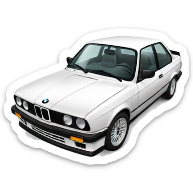 bmw e30 sticker