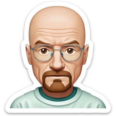 walter white sticker
