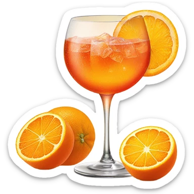 Aperol spritz drink sticker