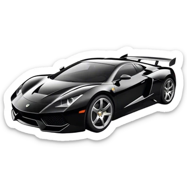 super car sticker
