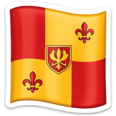 emoji drapeau de Lorraine sticker