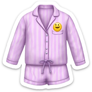 Pajama set sticker