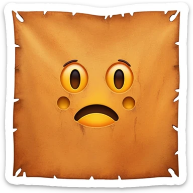 rag rusty straight cloth sticker