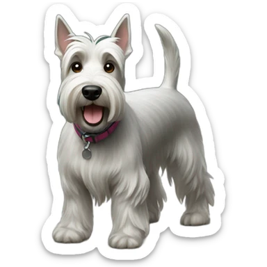 scottish-terrier-dog-walking sticker