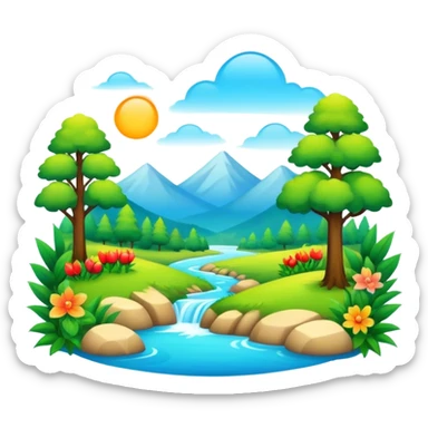 nature sticker