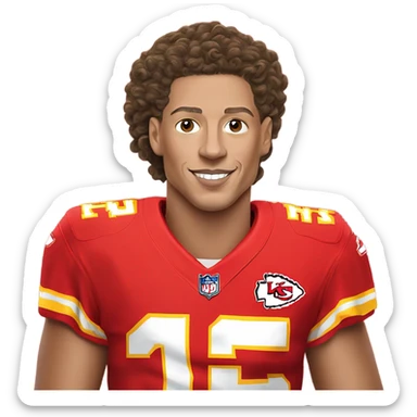 Patrick Mahomes sticker