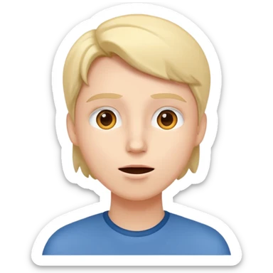 Intelligent person trying to speak up about positive things  sticker