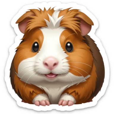 Баллы твич Морская свинка размер 28x28 прозрачный фон png вес 25кб sticker