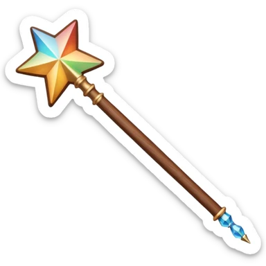 MAGIC WAND HARRY POTTER sticker