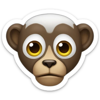 Singe de cité  sticker