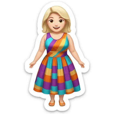 Prohibido gorda sticker