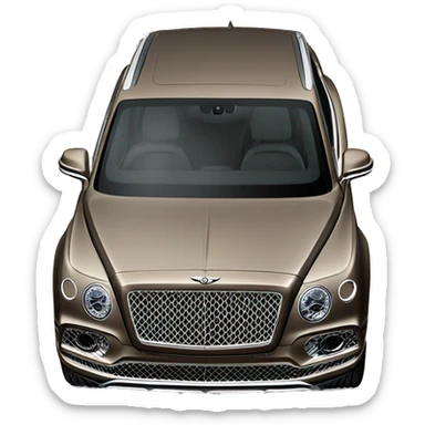 bentley bentayga suv sticker