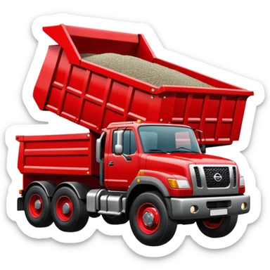Nissan Dump Truck sticker