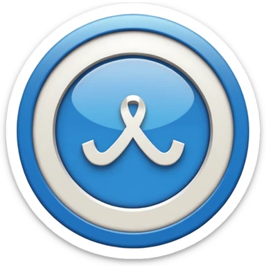 Quiero un logo de verificación parecido al de tiktok que sea redondo  sticker