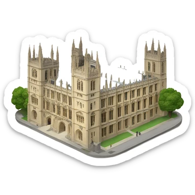 Kings college London  sticker
